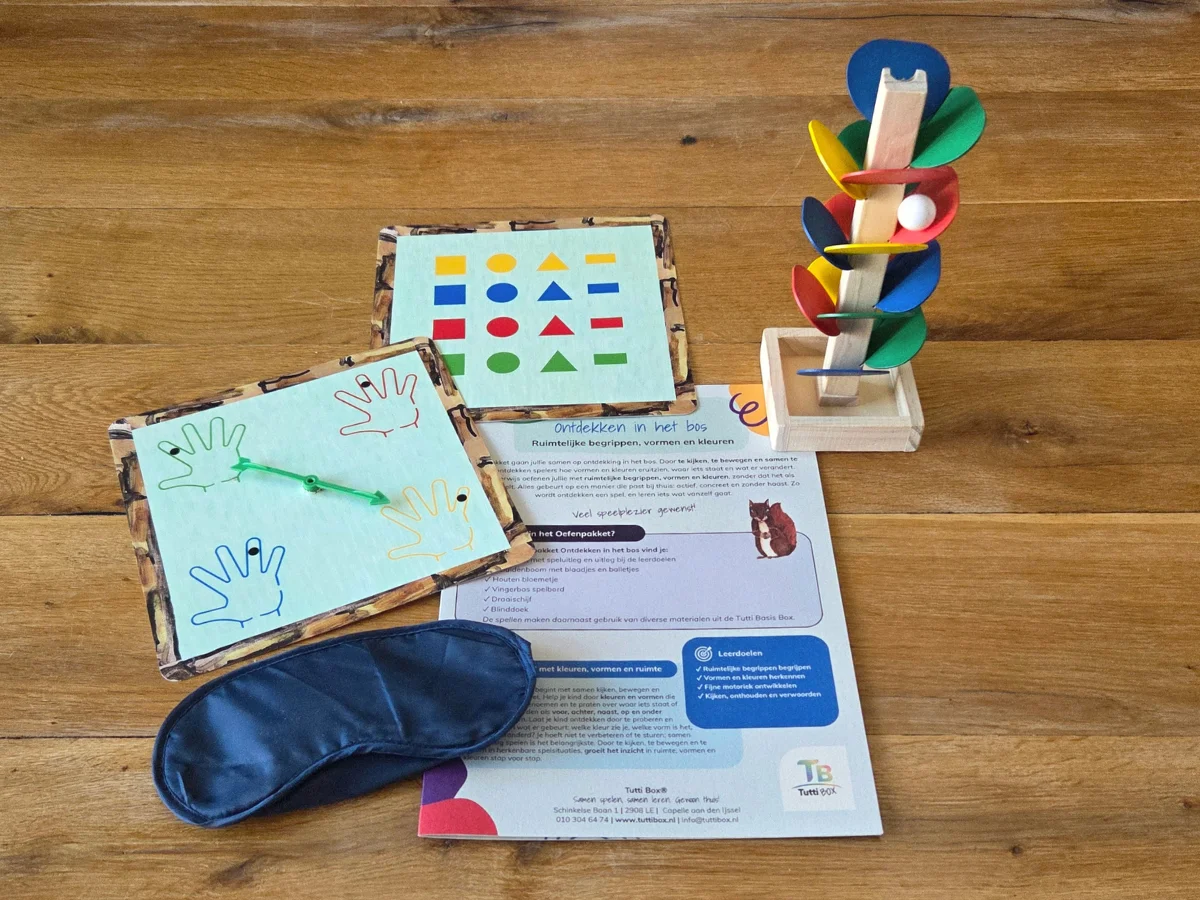 Ontdekken in het bos - Tutti oefenpakket ontdekken in het bos - OP-002